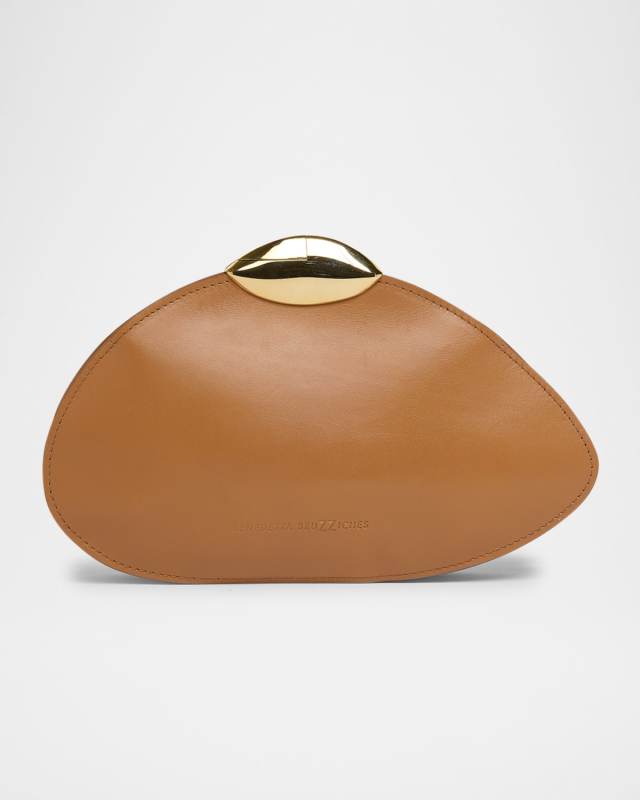 Belle de Jour Leather Clutch Bag